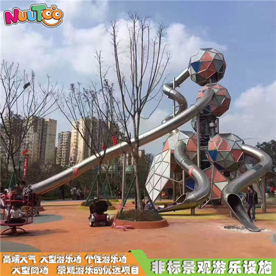 世界之窗高塔 球塔蜂窩 大型非標(biāo)游樂(lè)設(shè)備 不銹鋼組合滑梯