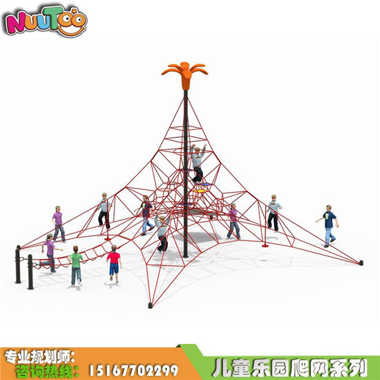 登山塔大型攀爬繩網(wǎng)設(shè)備價(jià)格_樂圖非標(biāo)游樂