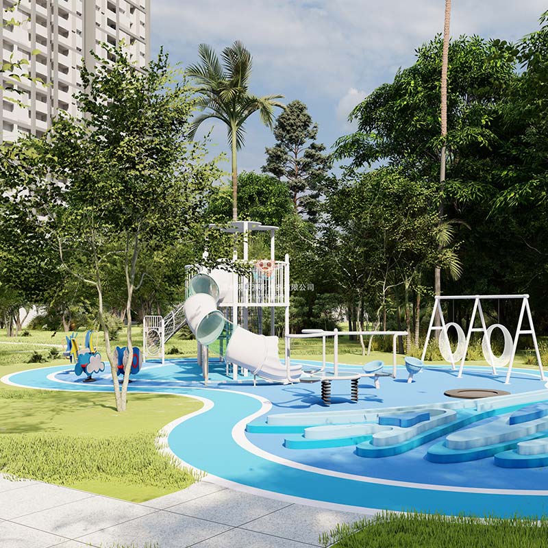 城市社區(qū)公園適合哪些款式的游樂設備？